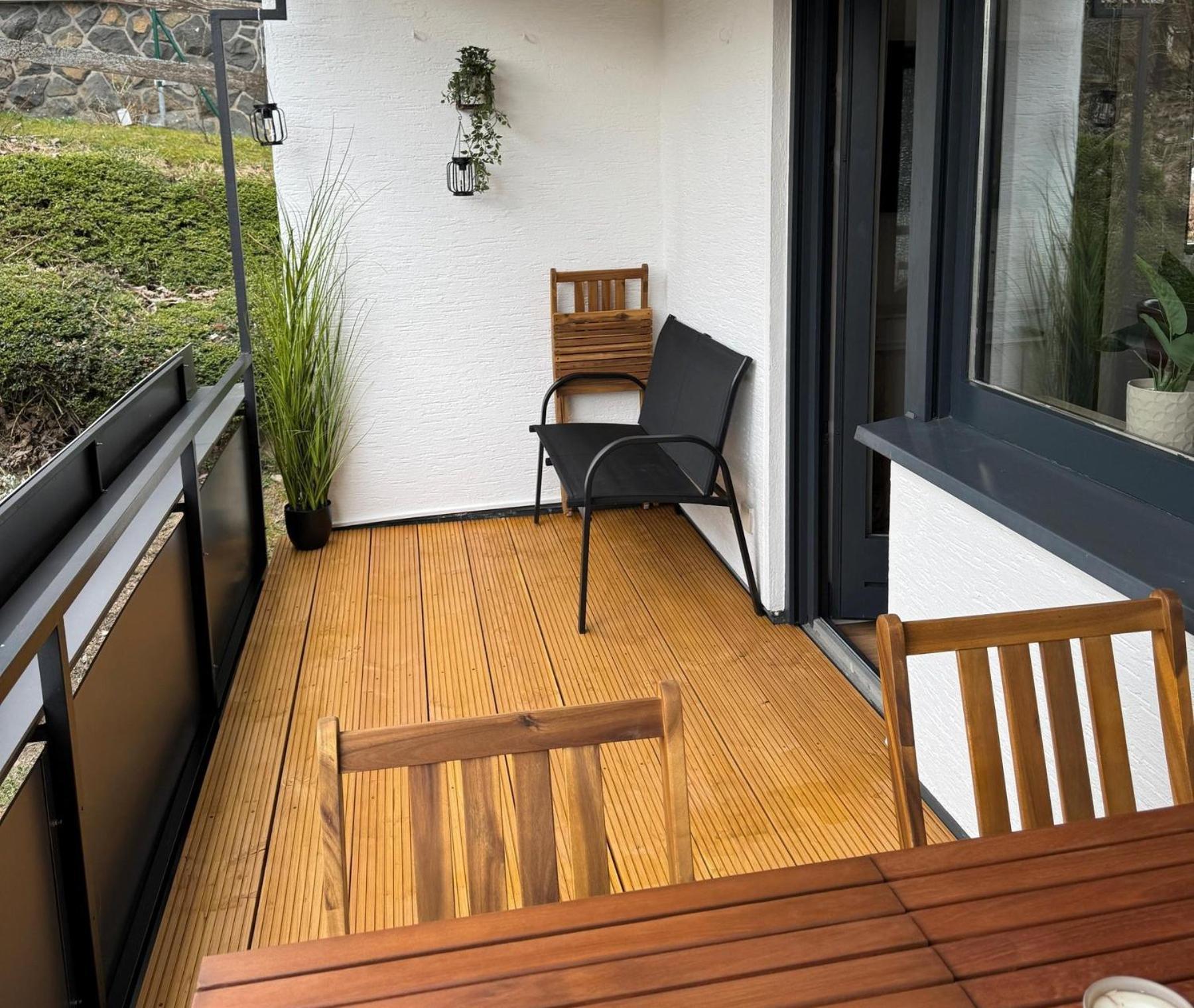 Dreamlounge Winterberg Ferienwohnung 5 Pers Wifi Balkon In Der City Bagian luar foto